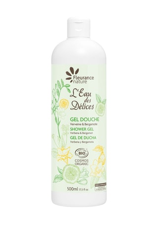 2 x Gel douche L'Eau des Délices bio - Verveine et bergamote - 500 ml