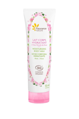 2 x Lait corps hydratant bio - Rose - 50 ml