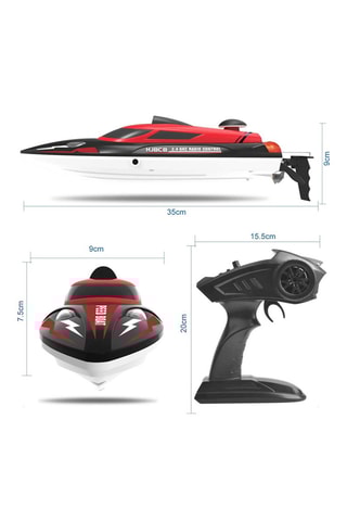 Barca telecomandata - SpeedBoat - Rosso - TechKids