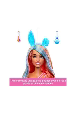 Barbie Pop Reveal Shakes - Bambola con coniglio