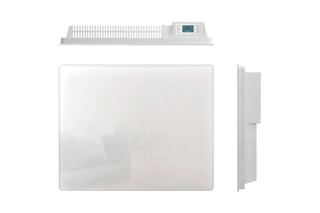 Radiateur électrique à inertie sèche en céramique et verre Glass - 1000 W