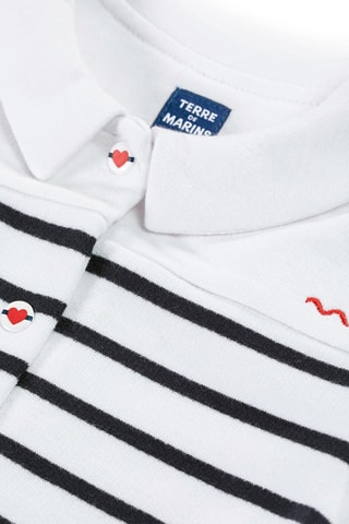 Jasje Saradi - Wit en Indigoblauw - Terre de Marins