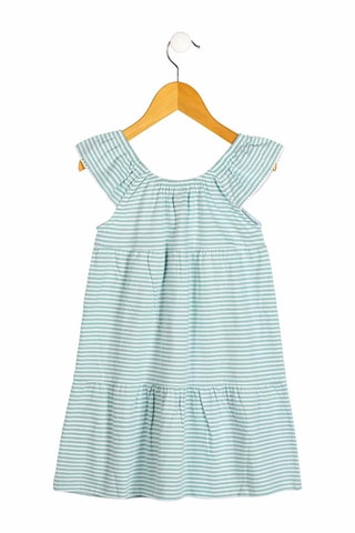 Vestido Robyne - Blanco y verde 