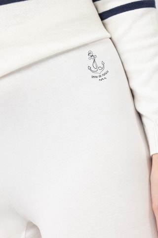 Pantalón pirata CALPA - Blanco