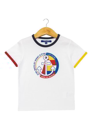 T-shirt ASYM - Wit - Terre de Marins
