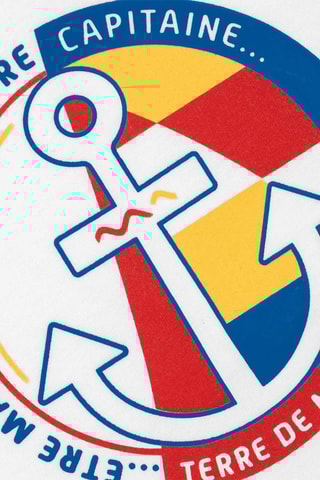 T-shirt ASYM - Wit - Terre de Marins