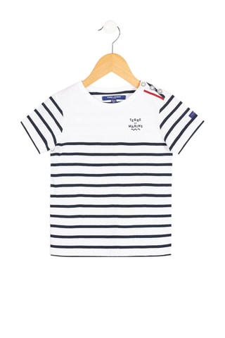 T-shirt - Wit - Terre de Marins
