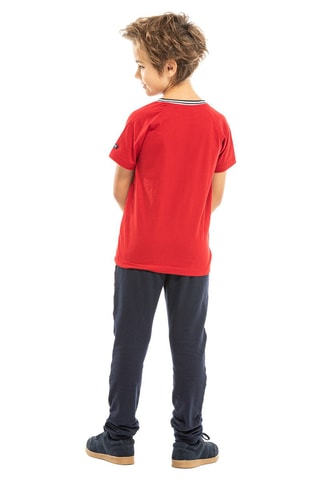 T-shirt Seldro Rood - Terre de Marins