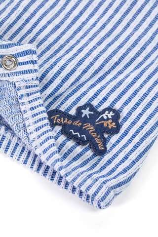 Mono Couatcha - Azul y blanco