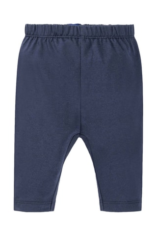 Vestido y leggings Shadi - Blanco e índigo