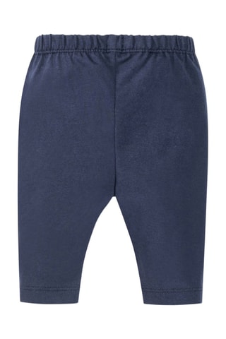 Vestido y leggings Shadi - Blanco e índigo