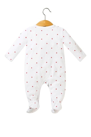 Enxoval Pazoly 3 peças Branco e vermelho - Terre de Marins