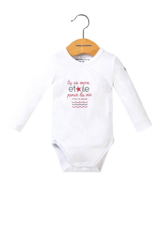 Enxoval Pazoly 3 peças Branco e vermelho - Terre de Marins