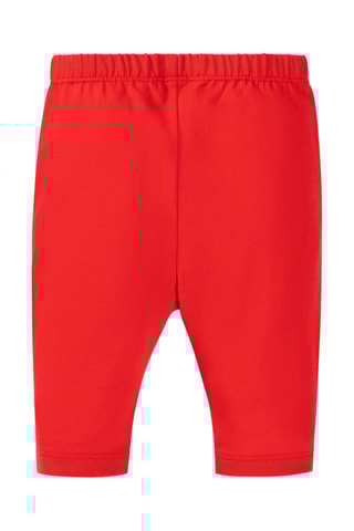 Vestido y leggings Roubla - Blanco y rojo