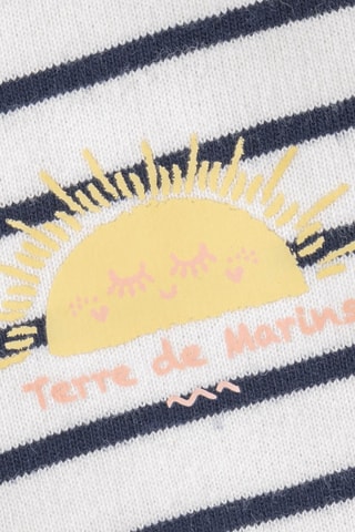 Vestido y leggings - Blanco y rosa