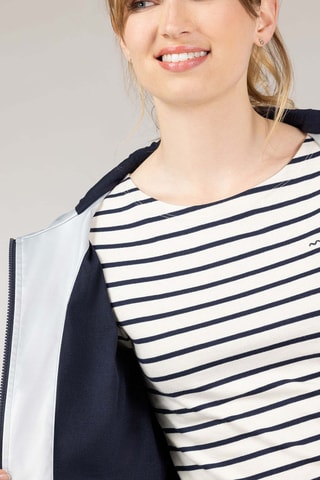 Impermeable con capucha - Gris claro