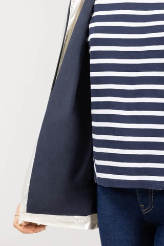 Cortavientos con capucha - Blanco