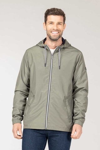 Windjack met Capuchon - Kaki