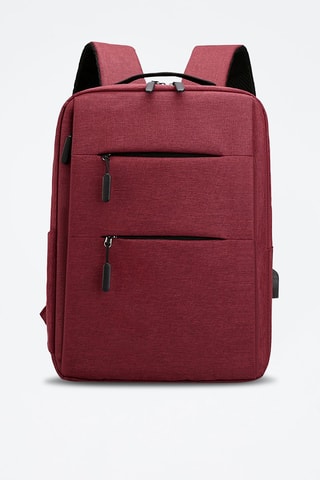 Sac à dos connecté - Coton - Rouge