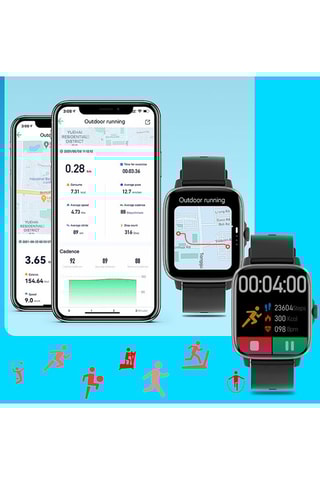 Montre connectée DT102 - Compatible Android et iOS