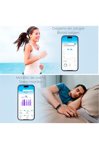 Smartwatch QS90 - Zwart