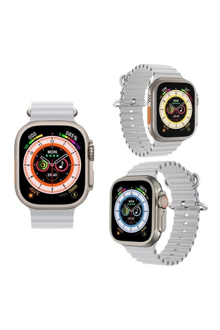 Montre connectée J68+ - Gris clair