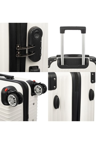 Valise cabine - Ecru - 56 cm