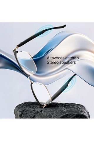 Lunettes de vue connectées femme