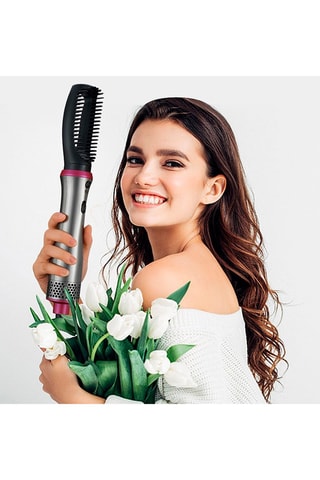 Brosse soufflante avec accessoires BY-812 - Revêtement céramique