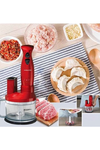 Mixeur - 0,7 l - Rouge