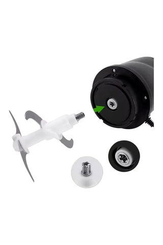 Hachoir électrique - 2 l - Argenté et noir