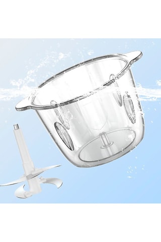 Hachoir électrique en acier inoxydable - 2 l - 300 W