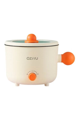 Marmite électrique multifonction - Orange - 1,8 l