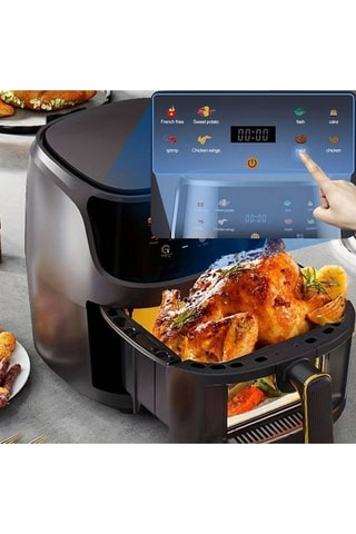 Friteuse à air - Noir - 8 l