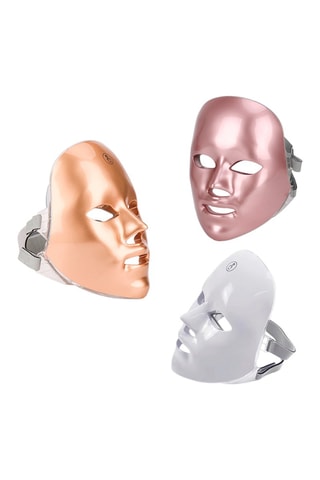 Maschera facciale tattile trattamento luce LED