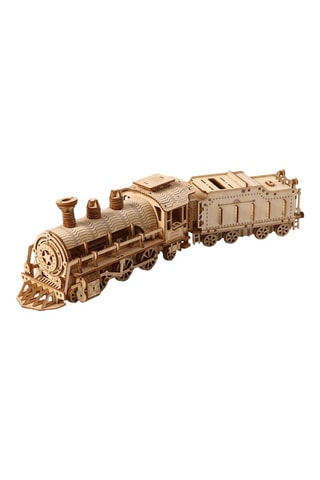 Puzzle 3D train à vapeur en bois - 282 pièces - Dès 14 ans