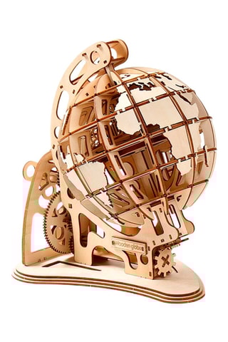Puzzle 3D globe en bois - 166 pièces - Dès 14 ans
