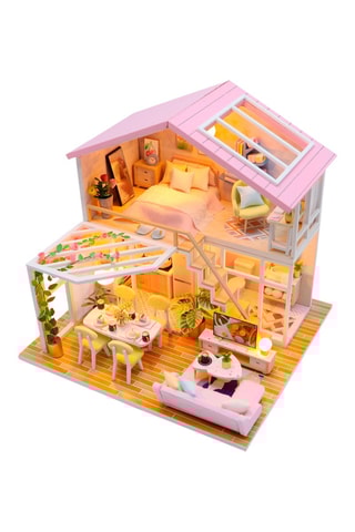 Maquette 3D Maison de lune de miel LED en bois - Dès 14 ans