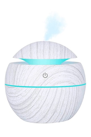 Humidificateur LED - Blanc - 130 ml