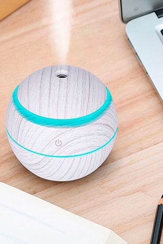 Humidificateur LED - Blanc - 130 ml