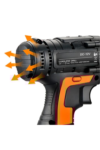 Elektrische Boormachine - 21 V - 24 accessoires - Opbergkoffer