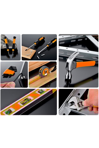 Gereedschapskist - 22 stukken