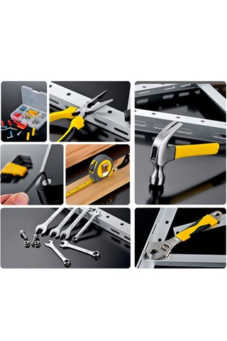 Gereedschapskist - 88 stukken