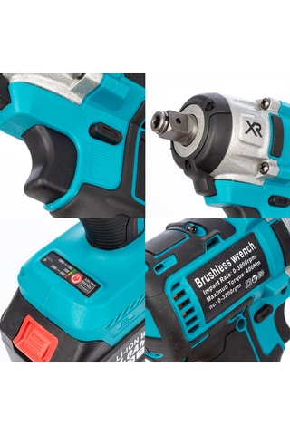 Draadloze Slagmoersleutel - 12 V - Opbergkoffer