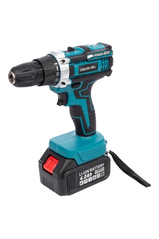 Draadloze Elektrische Boormachine en Haakse Slijpmachine - 21 V - Opbergkoffer