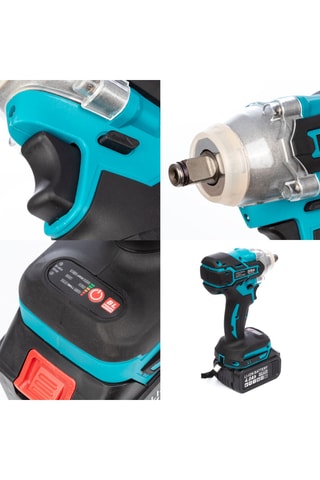 Set van 4 Elektrische Gereedschapsstukken - 21 V - Opbergkoffer