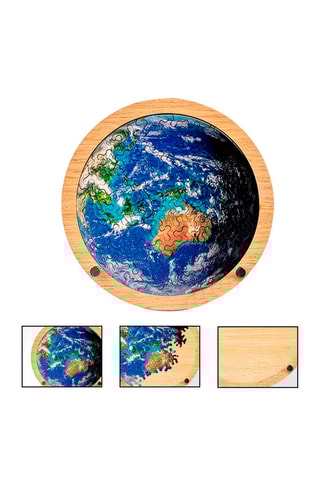 Puzzle en bois - 34 pièces - Dès 8 ans