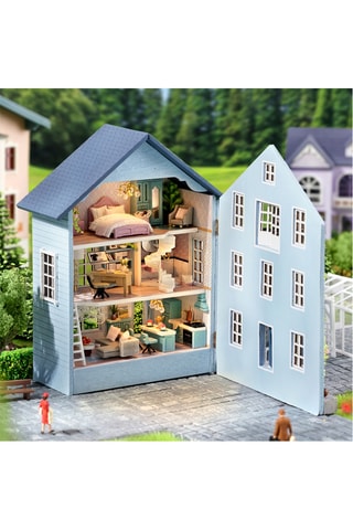 Maquette 3D Manoir de la Tinta LED en bois - Dès 14 ans