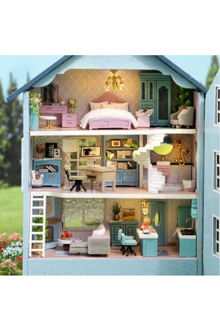 Maquette 3D Manoir de la Tinta LED en bois - Dès 14 ans