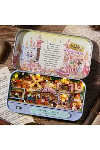 Maquette 3D Aventure Caramel LED en bois - Dès 14 ans